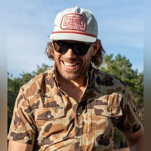 Men's Camouflage Button Down Shirt